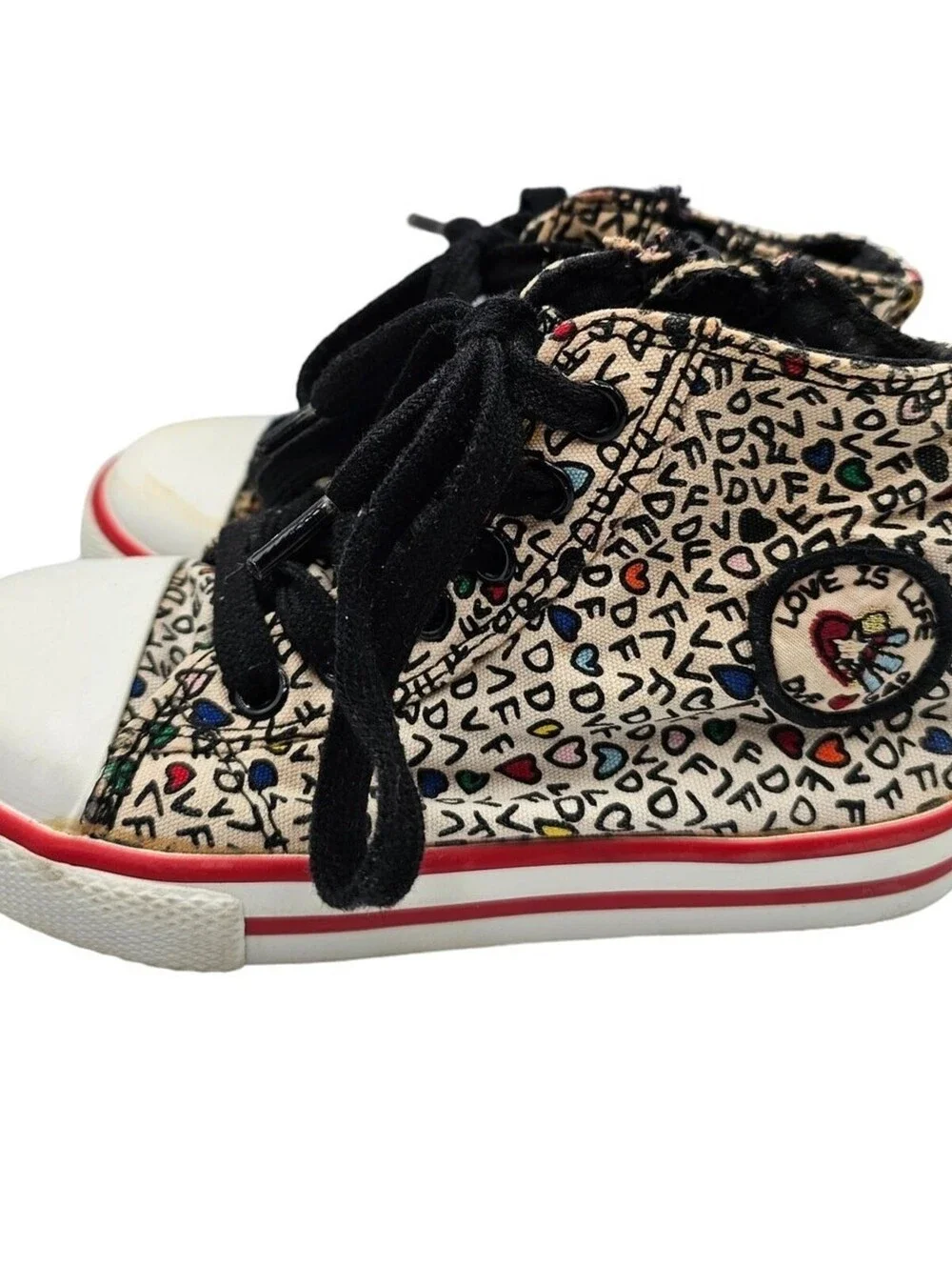 GAP Kids DVG Diane Von Furstenberg Collection Toddler Girs Sz 9 High Top Shoes